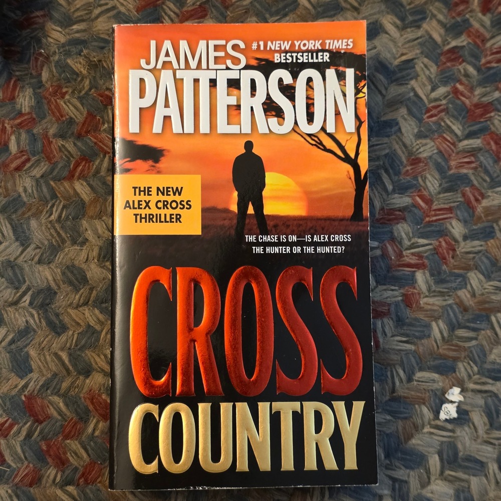 James Patterson Cross Country Alex Cross Thriller Paperback Book Mystery Crime